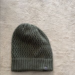 The North Face double face Olive Knit Beanie